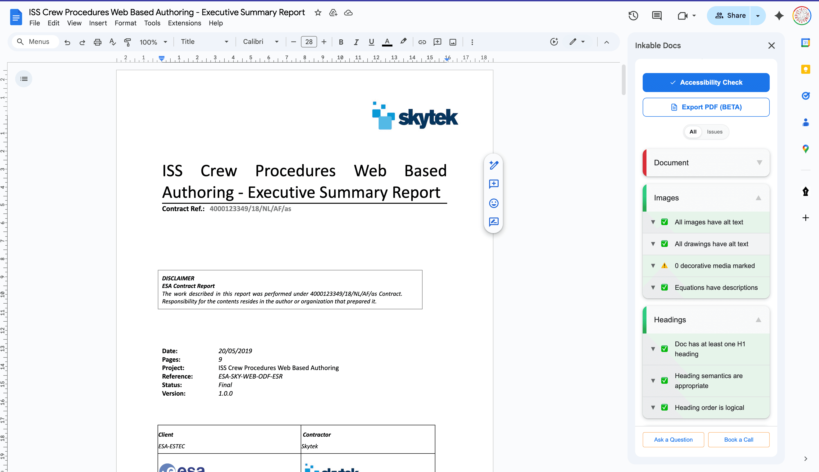 One-click fixes for PDF/UA compliance